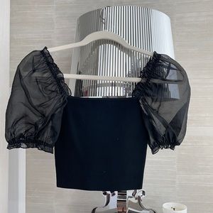 Aritzia - WILFRED black blouse